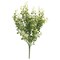 Artificial Green Grass Bush 14 Inch Tipped Leaves Vase Filler Decor Plant Set of 6